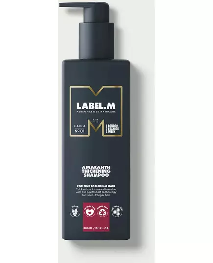 Шампунь Label.m professional amaranth thickening 1000 ml, изображение 2