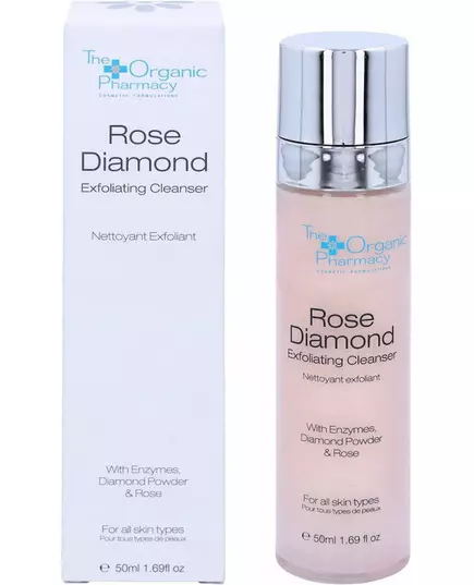 Отшелушивающее моющее средство The Organic Pharmacy rose diamond 50 ml, изображение 2