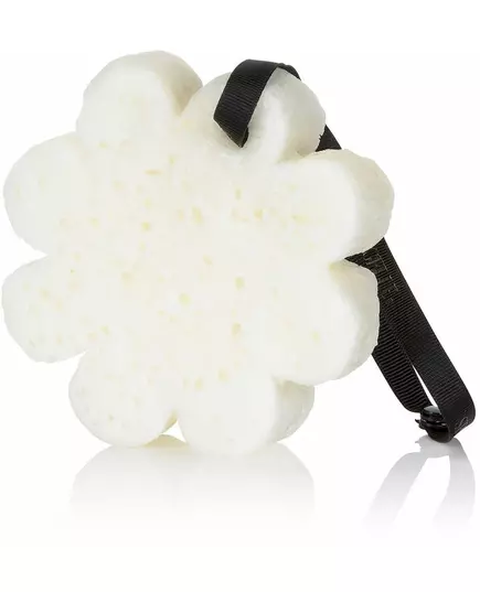 Пенная многоразовая губка для душа Spongelle boxed white flower tobacco vanilla white 1 шт, изображение 3