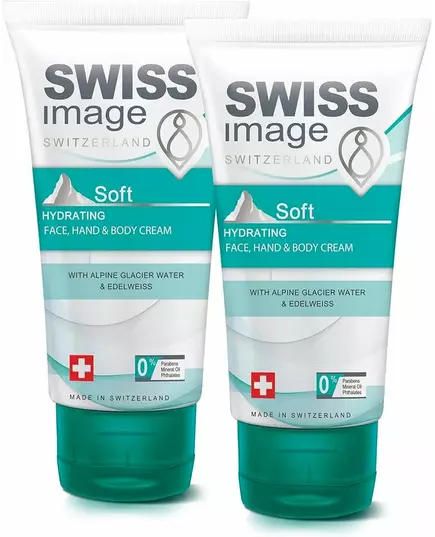 Зволожуючий крем для обличчя, рук та тіла Swiss Image soft 75 мл, зображення 3