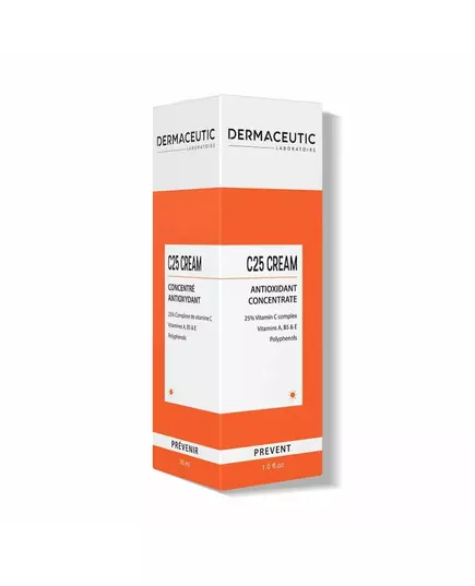 Денний крем-антиоксидант Dermaceutic Laboratoire c25 cream 30ml, зображення 3