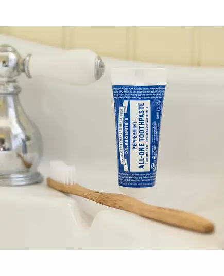 Зубна паста Dr. Bronner's peppermint travel size 28 г, зображення 3