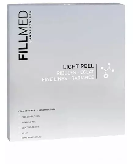 Набір для пілінгу для чутливої шкіри Fillmed light peel kit, зображення 3