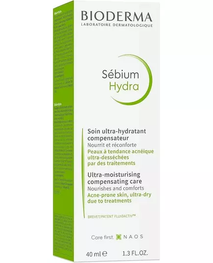 Крем Bioderma sebium hydra moisturising 40 мл, изображение 3
