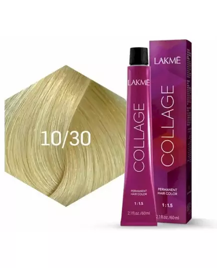 Перманентная крем-краска для волос Lakme collage 10/30 60 мл, изображение 5
