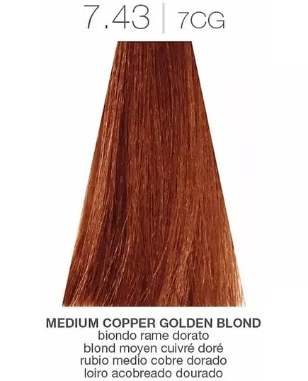 Краска для волос Milk_Shake smoothies semi permanent color 7.43 medium copper golden blonde 100ml, изображение 2