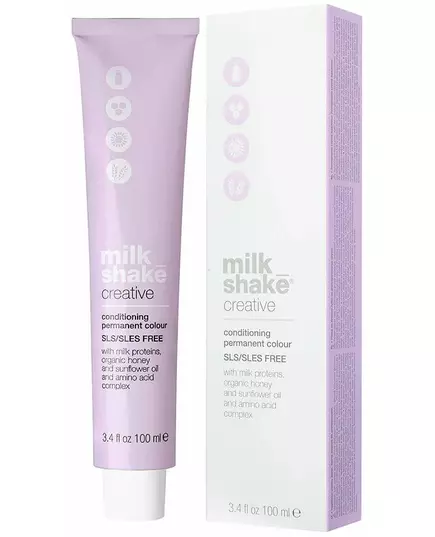 Фарба для волосся Milk_Shake creative permanent color 1 black 100ml, зображення 2