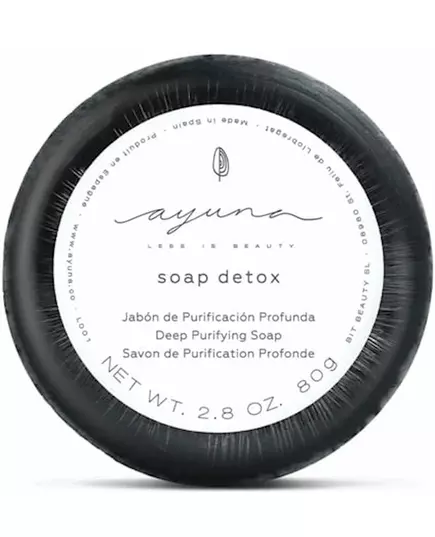 Мыло Ayuna deeply purifying soap detox 80г