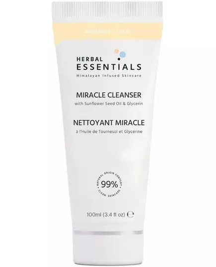 Очищающее средство Herbal Essentials miracle cleanser с маслом семян подсолнечника и глицерином 100 мл