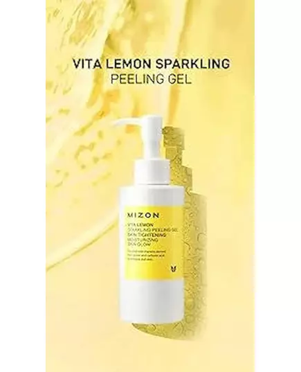 Пілінг гель Mizon vita lemon sparkling 145 g, зображення 5