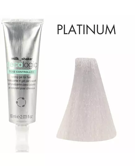 Фарба для волосся Milk_Shake decologic tone controller toning gel platinum 60ml, зображення 3