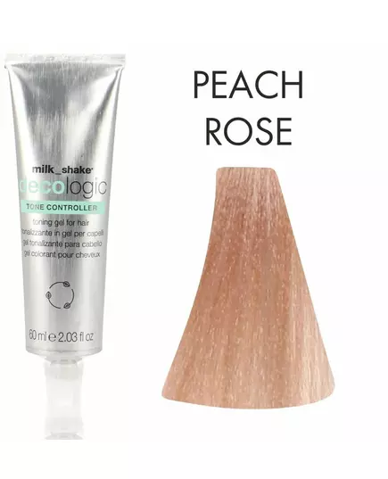 Фарба для волосся Milk_Shake decologic tone controller toning gel peach rose 60ml, зображення 3