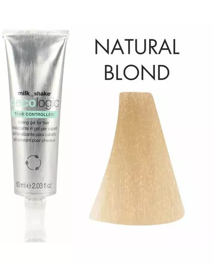 Фарба для волосся Milk_Shake decologic tone controller toning gel natural blond 60ml, зображення 3