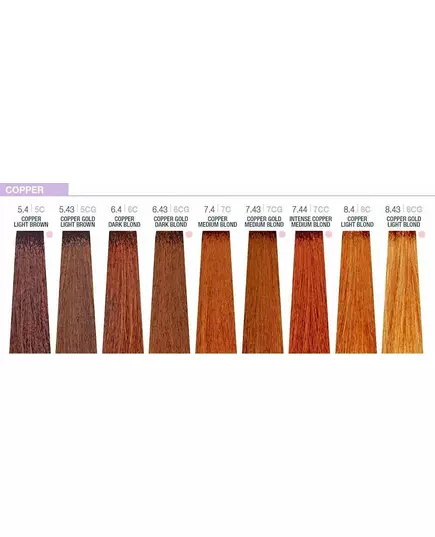 Краска для волос Milk_Shake creative permanent color 7.43 copper golden medium blond 100ml, изображение 3