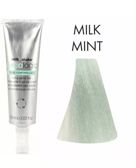Краска для волос Milk_Shake decologic tone controller toning gel milk mint 60ml, изображение 3