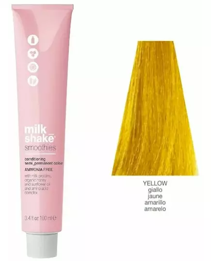 Краска для волос Milk_Shake smoothies semi permanent color yellow 100ml, изображение 3