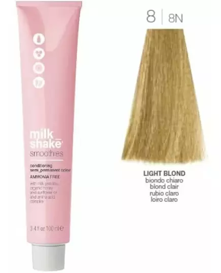Краска для волос Milk_Shake smoothies semi permanent color light blond 100ml, изображение 3