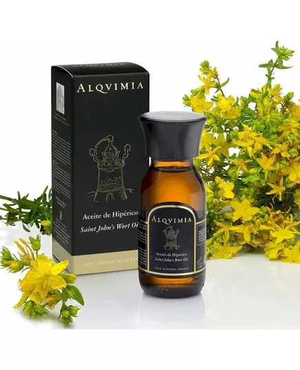 Косметическое масло Alqvimia st. john's wort oil 60ml, изображение 2
