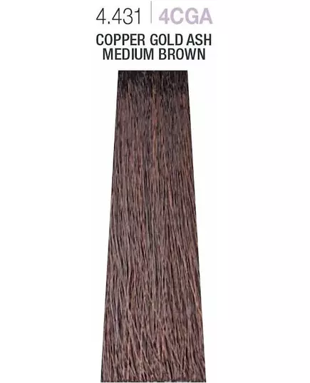 Фарба для волосся Milk_Shake new creative permanent color 4.431 exotic medium brown 100 ml, зображення 3