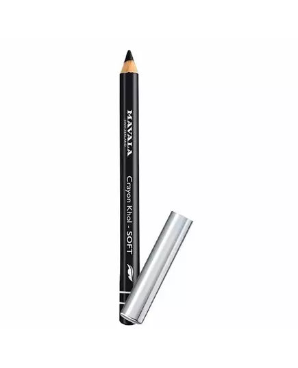 Олівець для очей Mavala kohl soft crayon black intense 1,2г, зображення 2