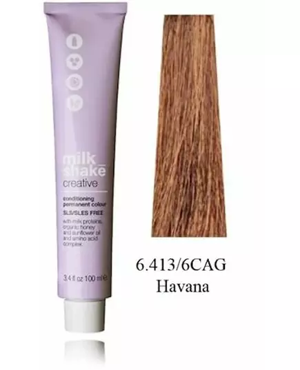 Фарба для волосся Milk_Shake new creative permanent color 6.413 havana 100 мл, зображення 2