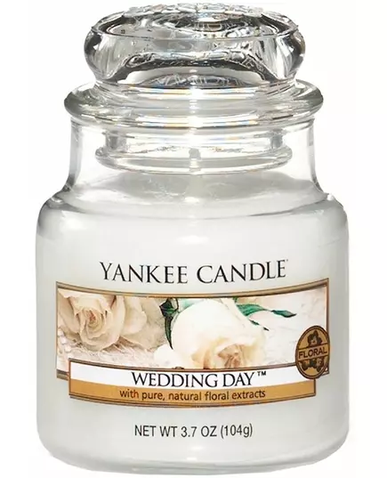 Свечка Yankee Candle classic small jar wedding day candle 104 г, изображение 2