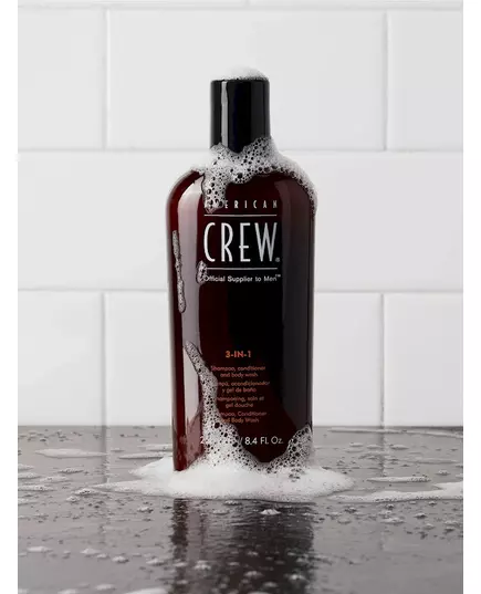 Шампунь, кондиционер и мыло для тела 100 мл American Crew classic 3 в 1, изображение 2