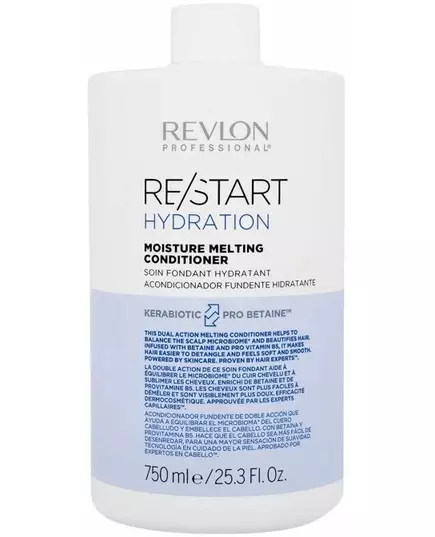 Кондиционер Revlon re-start hydration melting conditioner 750 мл