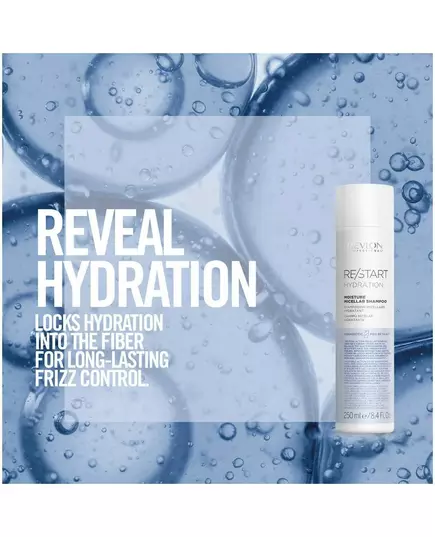 Увложняющий шампунь Revlon re-start hydration shampoo 250 мл, изображение 2