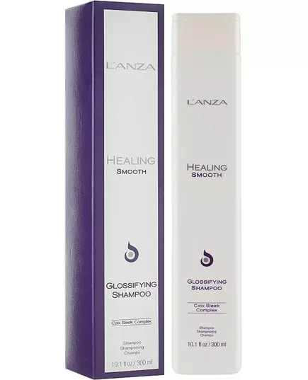 Шампунь для розгладження волосся L'ANZA healing smooth glossifying 300 мл, зображення 2