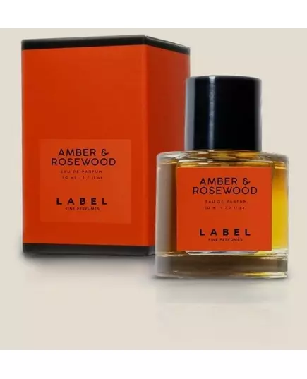 Парфумована вода Label Perfumes amber & rosewood 50мл, зображення 2