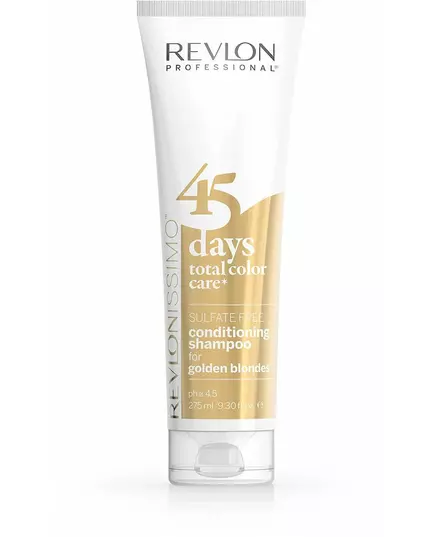 Шампунь Revlon revlonissimo 45 days golden blondes conditioning shampoo 275ml