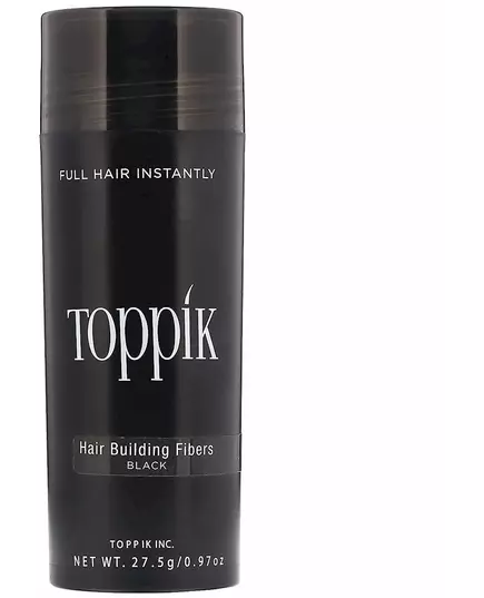 Фибра для укрепления волос Toppik hair building fibers черная 27,5г