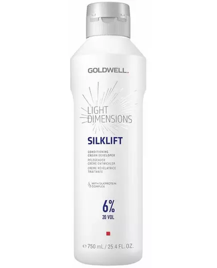 Кондиционирующий крем-проявитель Goldwell light dimensions silklift 6% 750 мл