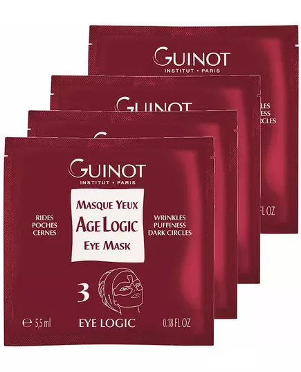 Маска для кожи вокруг глаз Guinot age logic yeux 4 х 5,5 мл