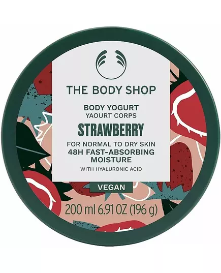 Полуничний йогурт для тіла The Body Shop 200мл