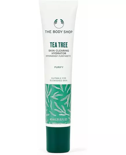 Очищувальний зволожувальний крем The Body Shop tea tree 40 мл