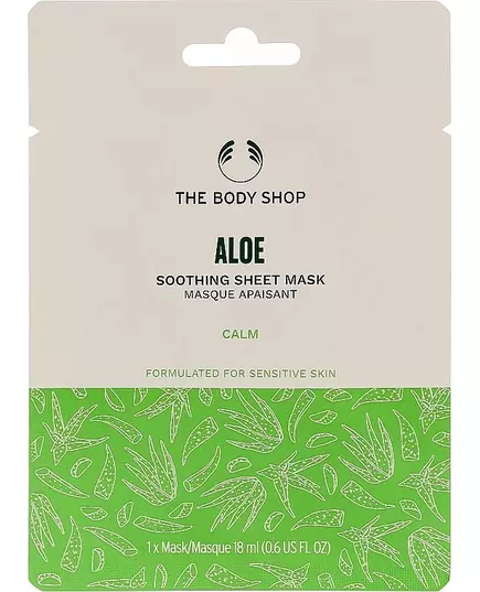 Тканинна маска The Body Shop з алое вера 18 мл