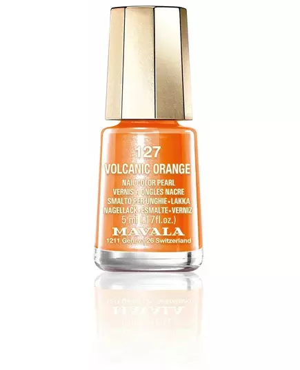 Краска для ногтей Mavala mini volcanic orange 5 мл