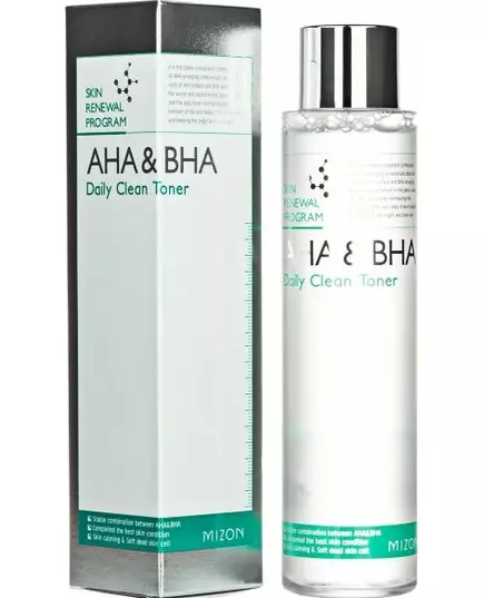 Тоник Mizon aha & bha daily clean 150 мл, изображение 2