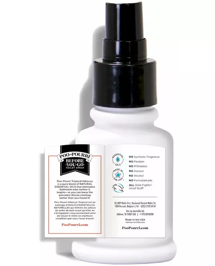 Туалетный спрей тропический гибискус Poo-Pourri before-you-go 41 мл, изображение 3