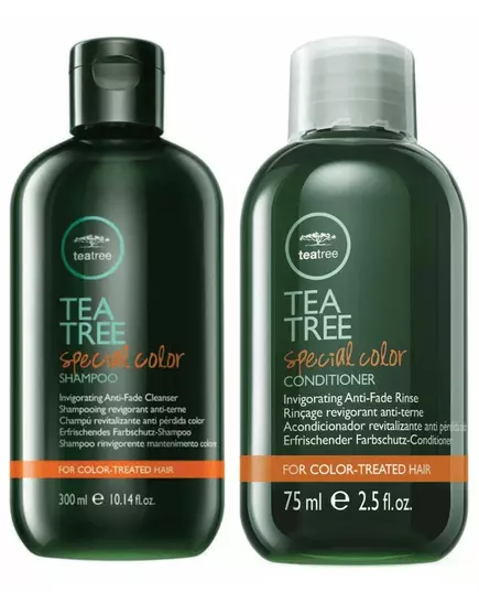 Подарунковий набір Paul Mitchell tea tree special color: шампунь 75 мл + кондиціонер 75 мл, зображення 2