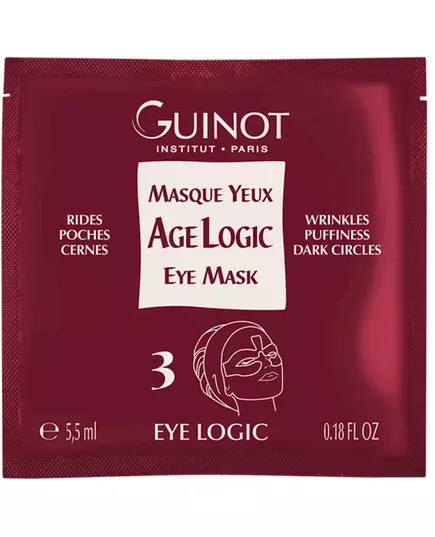 Маска для шкіри навколо очей Guinot age logic yeux 4 х 5,5 мл, зображення 2