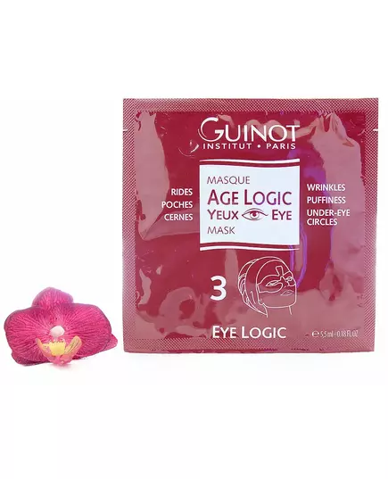 Маска для кожи вокруг глаз Guinot age logic yeux 4 х 5,5 мл, изображение 3