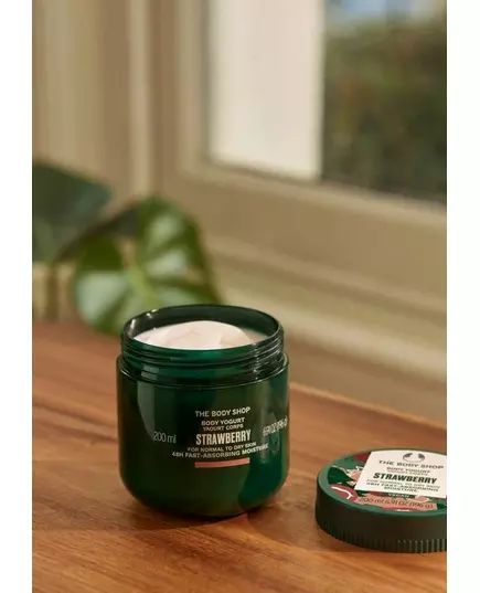 Клубничный йогурт для тела The Body Shop 200мл, изображение 2