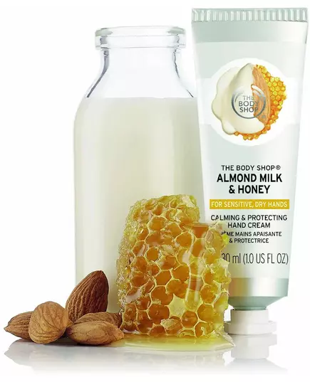 Крем для рук The Body Shop миндальное молоко и мед 30мл, изображение 2