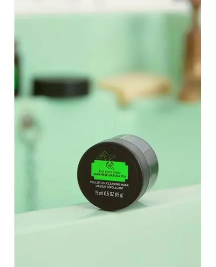 Японская очищающая маска с чаем матча The Body Shop 15 мл, изображение 2