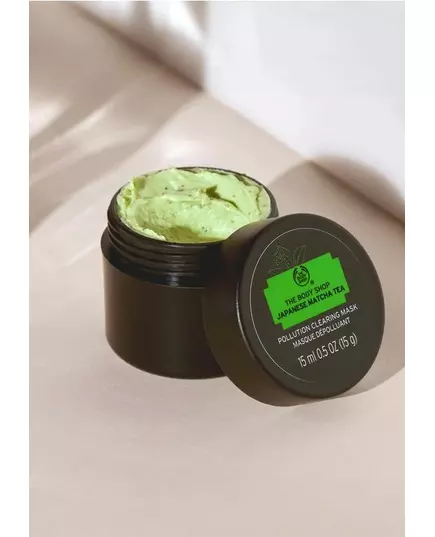 Японская очищающая маска с чаем матча The Body Shop 15 мл, изображение 3