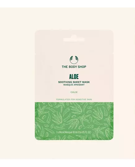 Тканинна маска The Body Shop з алое вера 18 мл, зображення 2