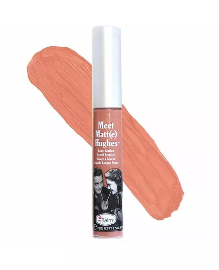 Жидкая губная помада Thebalm meet matt(e) hughes long lasting harismatic naked nude 7,4 мл, изображение 2